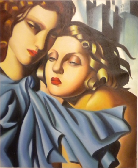 store falso d'autore mujeres j�venes II di De Lempicka
